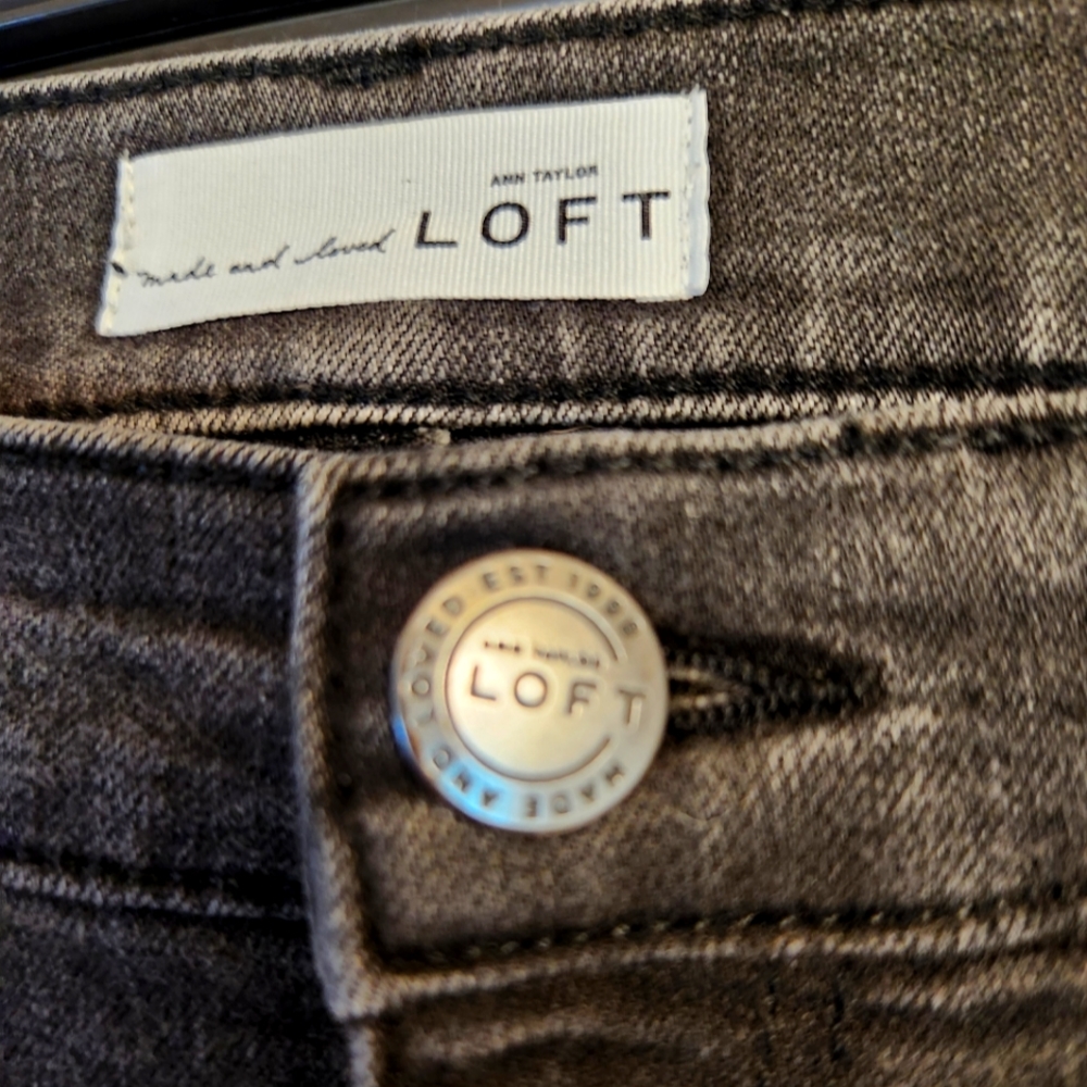 Womans Loft black jeans